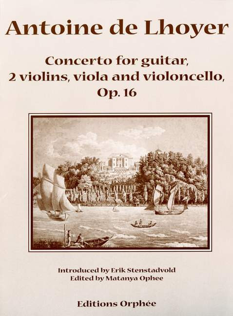 Concerto op.16 (+CD)&nbsp;&nbsp;for guitar, 2 violins, viola and violoncello&nbsp;&nbsp;score and parts