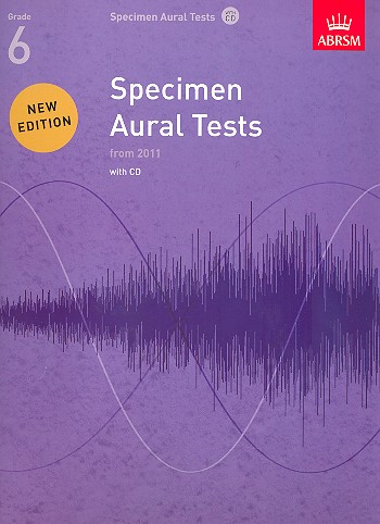 Specimen Aural Tests Grade 6 2011 (+CD)&nbsp;&nbsp;&nbsp;&nbsp;
