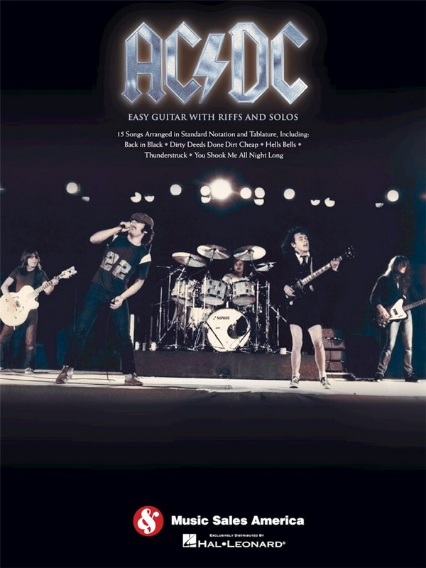 AC/DC: for easy guitar/tab&nbsp;&nbsp;&nbsp;&nbsp;