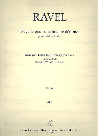 Pavane pour une infante défunte&nbsp;&nbsp;pour pour petit orchestre&nbsp;&nbsp;Viola