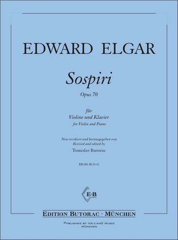 Sospiri op.70&nbsp;&nbsp;für Violine und Klavier&nbsp;&nbsp;