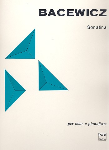 Sonatina&nbsp;&nbsp;for oboe and piano&nbsp;&nbsp;