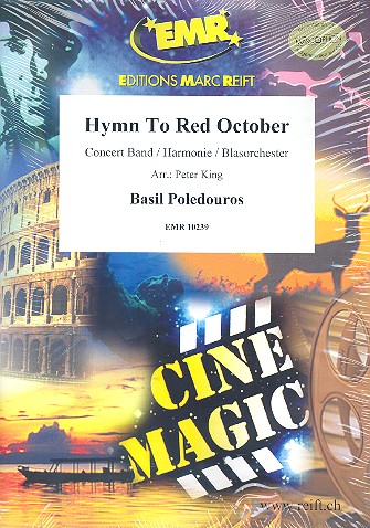 Hymn to Red October&nbsp;&nbsp;für Blasorchester&nbsp;&nbsp;Partitur+Stimmen