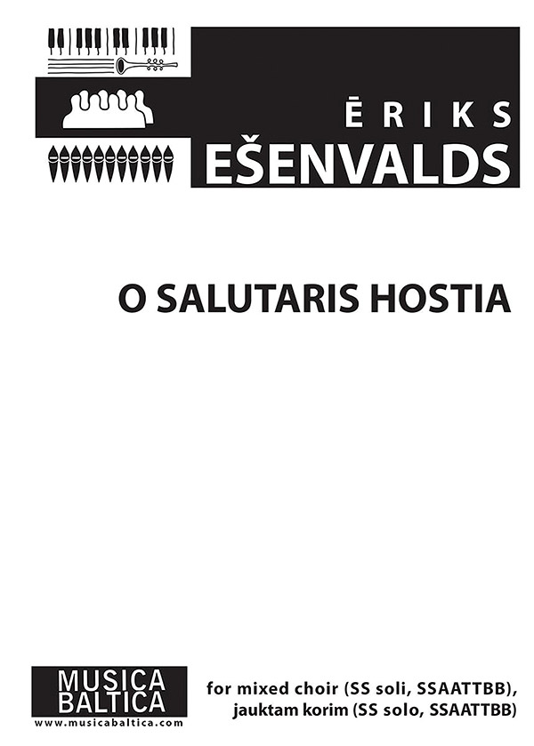 O Salutaris Hostia&nbsp;&nbsp;for soloists and mixed chorus a cappella&nbsp;&nbsp;score (la)