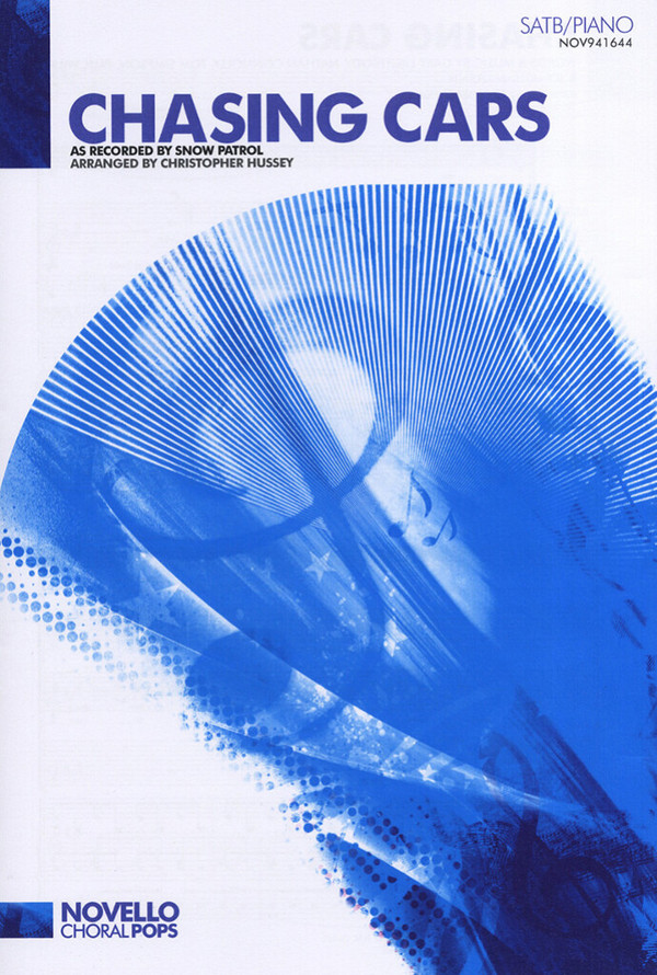 Chasing Cars for mixed chorus and piano&nbsp;&nbsp;score&nbsp;&nbsp;