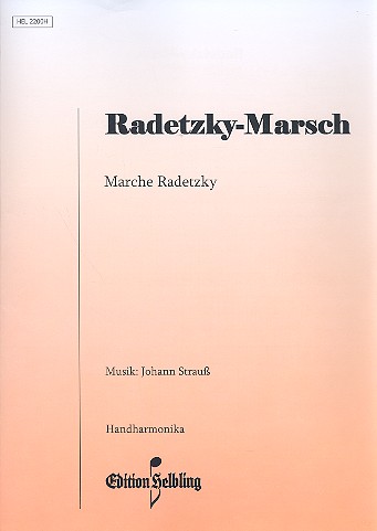 Radetzkymarsch op.228 für  Akkordeonorchester  Handharmonika 1