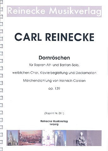 Dornröschen op.139  für SAB-Solo, Frauenchor, Klavier und Declamation  Klavierauszug