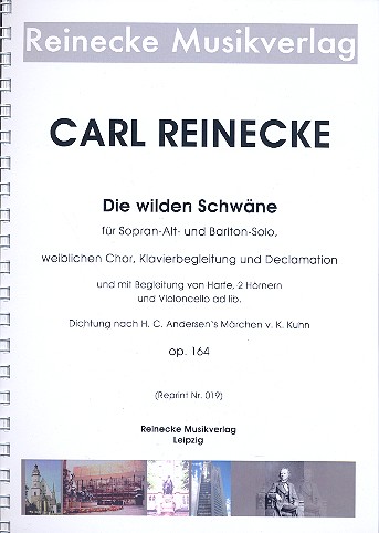 Die wilden Schwäne op.164  für Soli, Frauenchor und Klavier (Instrumente ad lib)  Partitur