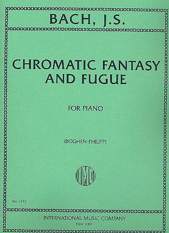 Chromatic Fantasy and Fugue in d Minor&nbsp;&nbsp;for piano&nbsp;&nbsp;