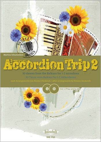 Accordion-Trip Band 2 (+2 CD's)  für 1-2 Akkordeons  Spielpartitur