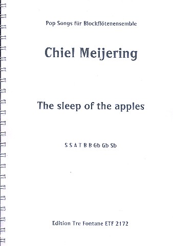 The Sleep of the Apples für Blockflöten-  Ensemble  Partitur (Stimmen