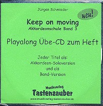 Keep on moving Band 3  Playalong Übe-CD  
