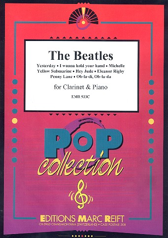 The Beatles: for clarinet and piano&nbsp;&nbsp;&nbsp;&nbsp;
