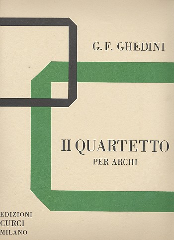 Quartetto no.2 per archi&nbsp;&nbsp;partitura e parti&nbsp;&nbsp;