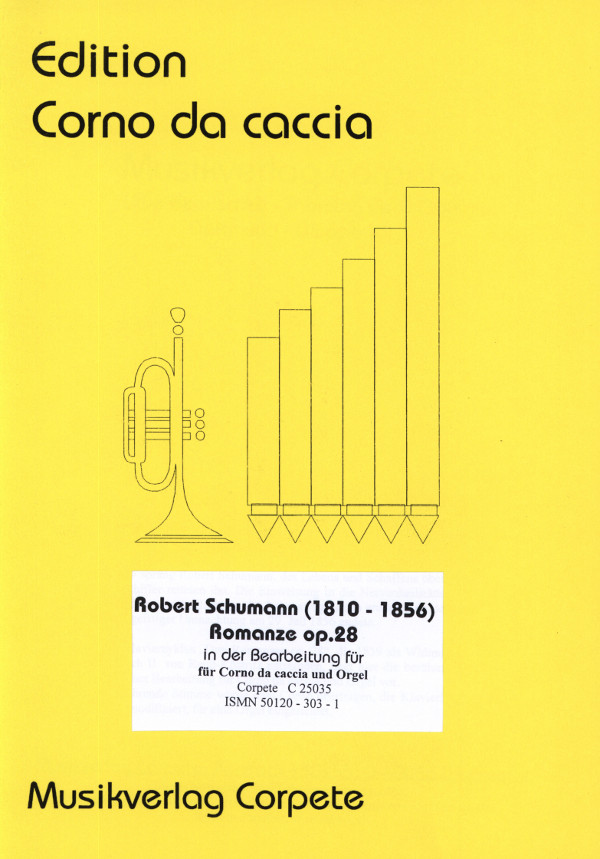 Romanze op.28 &nbsp;&nbsp;für Flügelhorn und Orgel&nbsp;&nbsp;