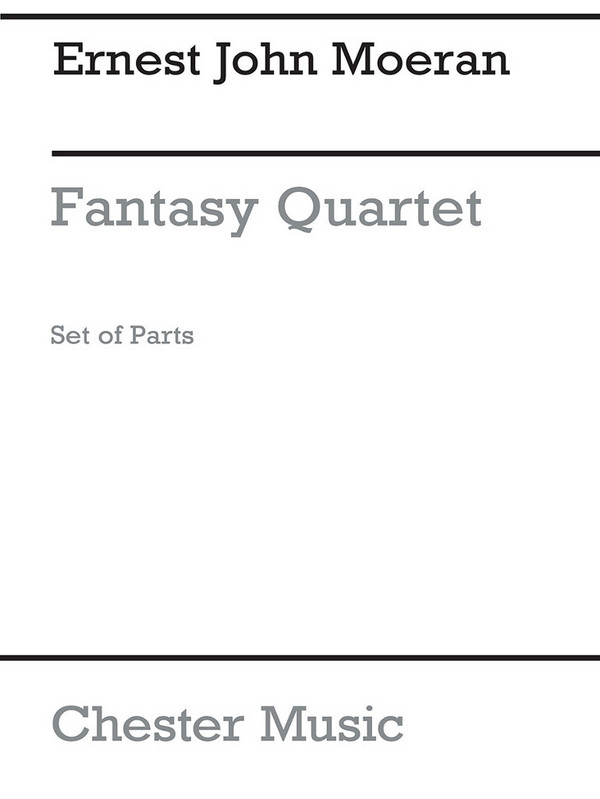 Fantasy Quartet for oboe, violin,&nbsp;&nbsp;viola and violoncello&nbsp;&nbsp;parts,  archive copy