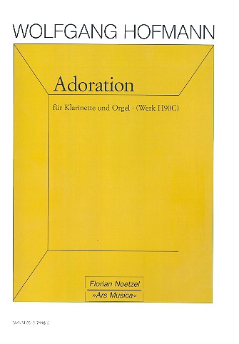 Adoration H90C für Klarinette in A und Orgel    