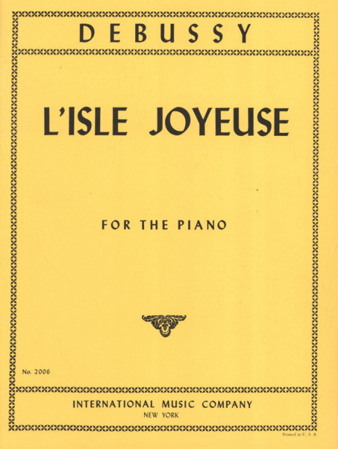 L'isle joyeuse  for piano  