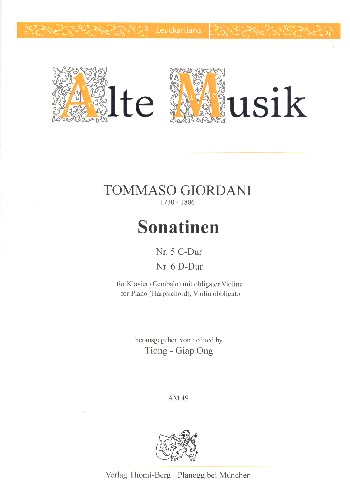 2 Sonatinen  für Violine und Klavier  