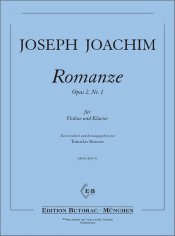 Romanze op.2,1  für Violine und Klavier  