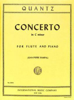 Concerto in c Minor  for Flute and Orchestra  for flute and piano
