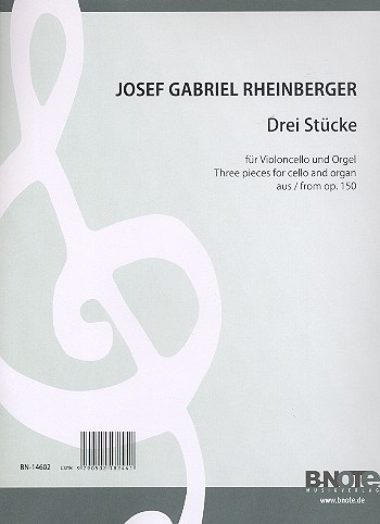 3 Stücke aus op.150  für Violoncello und Klavier  