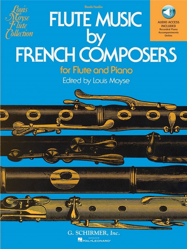 Flute Music by French Composers (+audio Access)&nbsp;&nbsp;for flute and piano&nbsp;&nbsp;