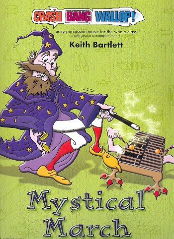 Mystical March (+CD)  for percussion ensemble and piano  score and parts