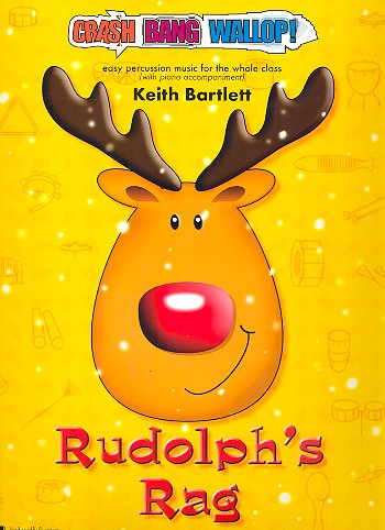 Rudolph's Rag (+CD)  for percussion ensemble and piano  score and parts