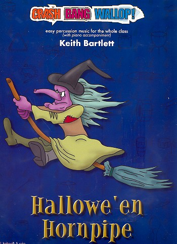 Hallowe'en Hornpipe (+CD)  for percussion ensemble and piano  score and parts
