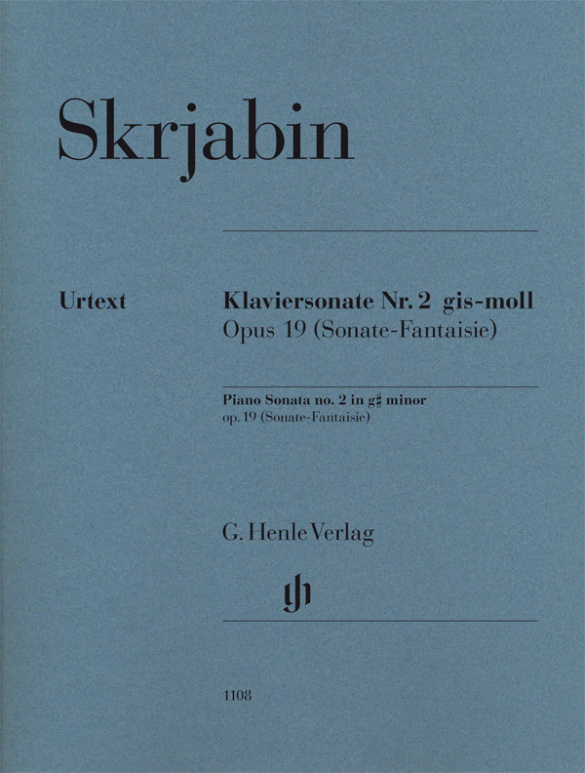Sonate gis-Moll Nr.2 op.19  für Klavier  
