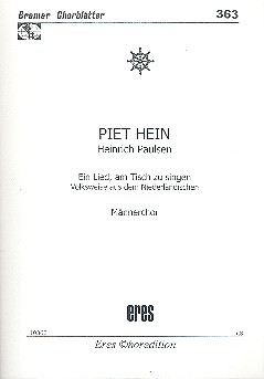 Piet Hein für Männerchor a cappella  Partitur  