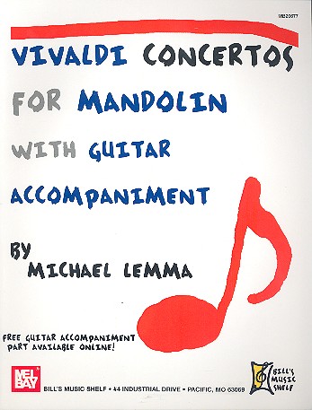 Concertos for mandolin and guitar&nbsp;&nbsp;score&nbsp;&nbsp;