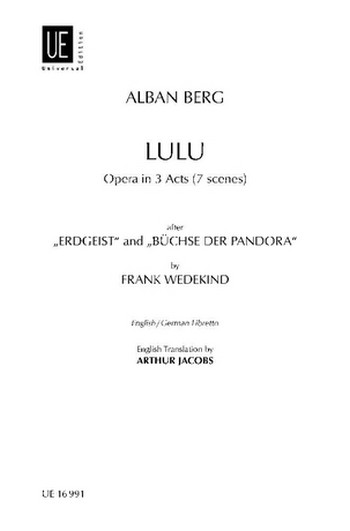Lulu Textbuch dt/en&nbsp;&nbsp;&nbsp;&nbsp;