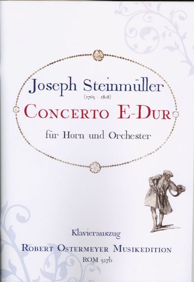 Konzert E-Dur für Hoen und Orchester  für Horn und Klavier  