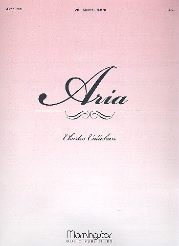 Aria  for organ  