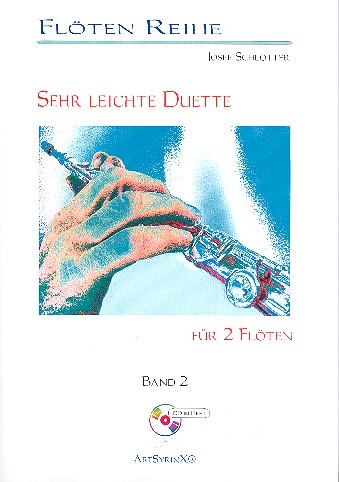 Sehr leichte Duette Band 2 (+CD)&nbsp;&nbsp;für 2 Flöten (Oboen, Altblockflöten)&nbsp;&nbsp;Spielpartitur