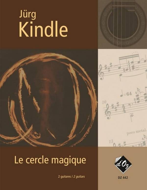 Le cercle magique pour 2 guitares  partition  