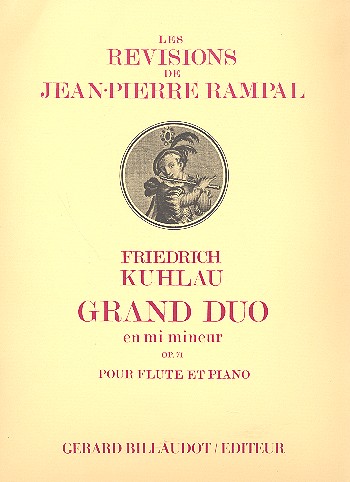 Grand duo en mi mineur op.71 pour flûte&nbsp;&nbsp;et piano&nbsp;&nbsp;