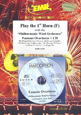 Famous Ouvertures (+CD) for horn in F&nbsp;&nbsp;&nbsp;&nbsp;