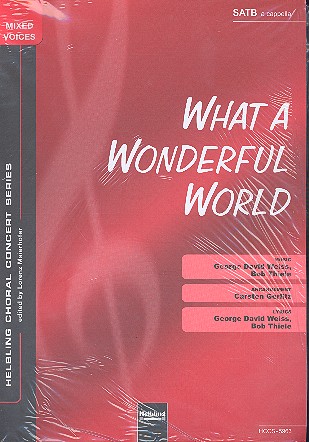 What a wonderful World   für gem Chor a cappella  Partitur
