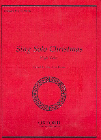 Sing solo Christmas&nbsp;&nbsp;for high voice and piano&nbsp;&nbsp;