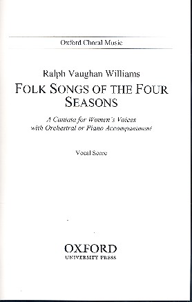 Folk Songs of the four Seasons&nbsp;&nbsp;for female chorus and orchestra&nbsp;&nbsp;(piano)  vocal score