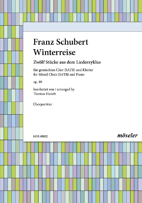 Winterreise op.89 (Auswahl)&nbsp;&nbsp;für gem Chor und Klavier&nbsp;&nbsp;Partitur