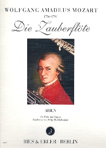 Arien aus Die Zauberflöte für Flöte&nbsp;&nbsp;und Fagott&nbsp;&nbsp;Partitur und Stimmen