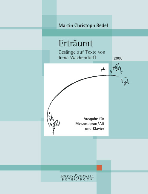Erträumt  für Mezzosopran (Alt) und Klavier  