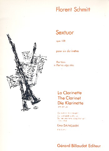 Sextuor op.128&nbsp;&nbsp;pour 6 clarinettes&nbsp;&nbsp;parties