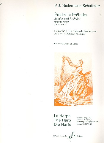 Etudes et Préludes vol.3 pour la harpe    
