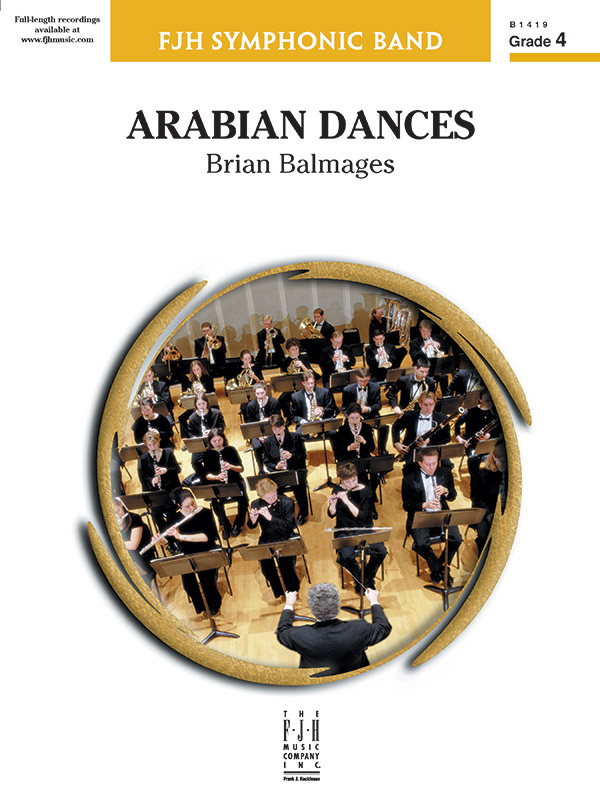 Arabian Dances for concert band&nbsp;&nbsp;score and parts&nbsp;&nbsp;