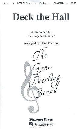 Deck the Hall for mixed chorus (SSAATTBB)&nbsp;&nbsp;a cappella&nbsp;&nbsp;score